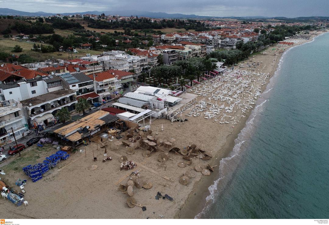 Σε κατάσταση έκτακτης ανάγκης η Χαλκιδική μετά την φονική κακοκαιρία