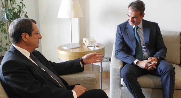 Με συνάντηση στο Προεδρικό αρχίζει διήμερη επίσημη επίσκεψη στην Κύπρο ο Έλληνας Πρωθυπουργός