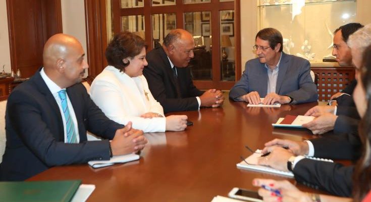 Σημαντικό βήμα στις σχέσεις Κύπρου Αιγύπτου η επίσκεψη Σούκρι στην Κύπρο
