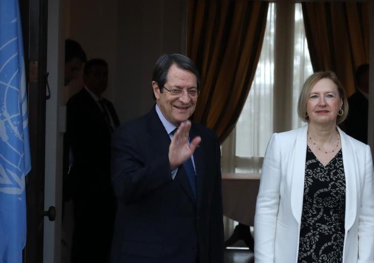 Στις 9. 30 το πρωί της Παρασκευής η συνάντηση Αναστασιάδη-Ακιντζί