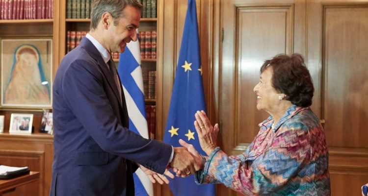 Την εμβάθυνση της συνεργασίας Ελλάδας ΗΠΑ συζήτησαν Μητσοτάκης Lowey