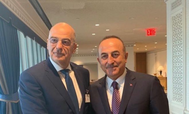 Συναντήθηκαν Δένδιας Cavusoglu στη Νέα Υόρκη