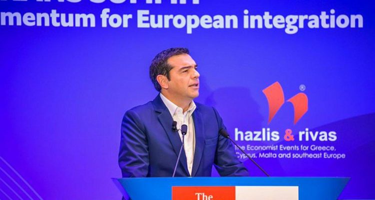 Στο συνέδριο του Εconomist στα Σκόπια ο Αλέξης Τσίπρας