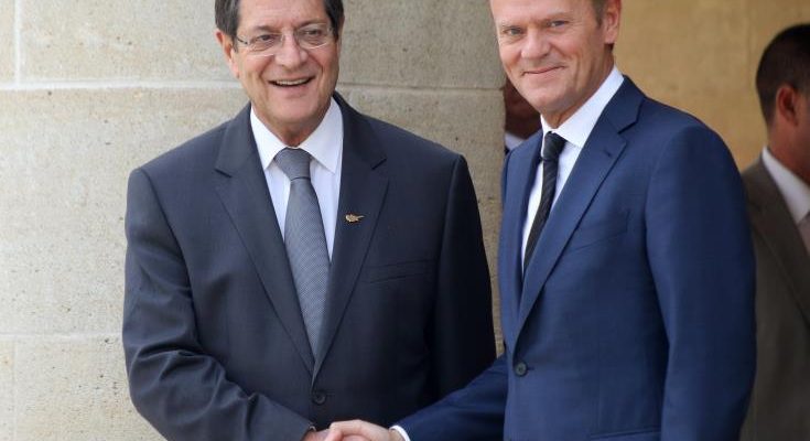 Συναντήθηκαν Αναστασιάδης Tusk
