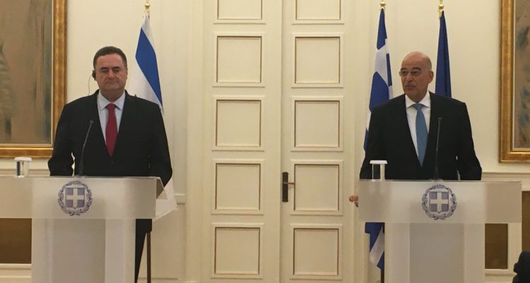 Τις σημαντικές και στενές σχέσεις Ελλάδας Ισραήλ επιβεβαίωσαν Δένδιας Katz