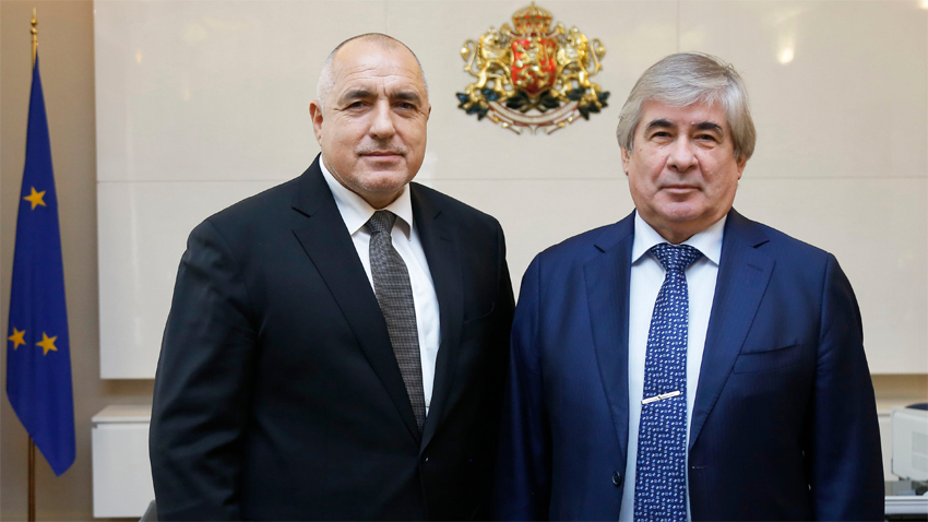 Ο πρωθυπουργός της Βουλγαρίας Borissov συναντήθηκε με τον Ρώσο πρέσβη στη Σόφια