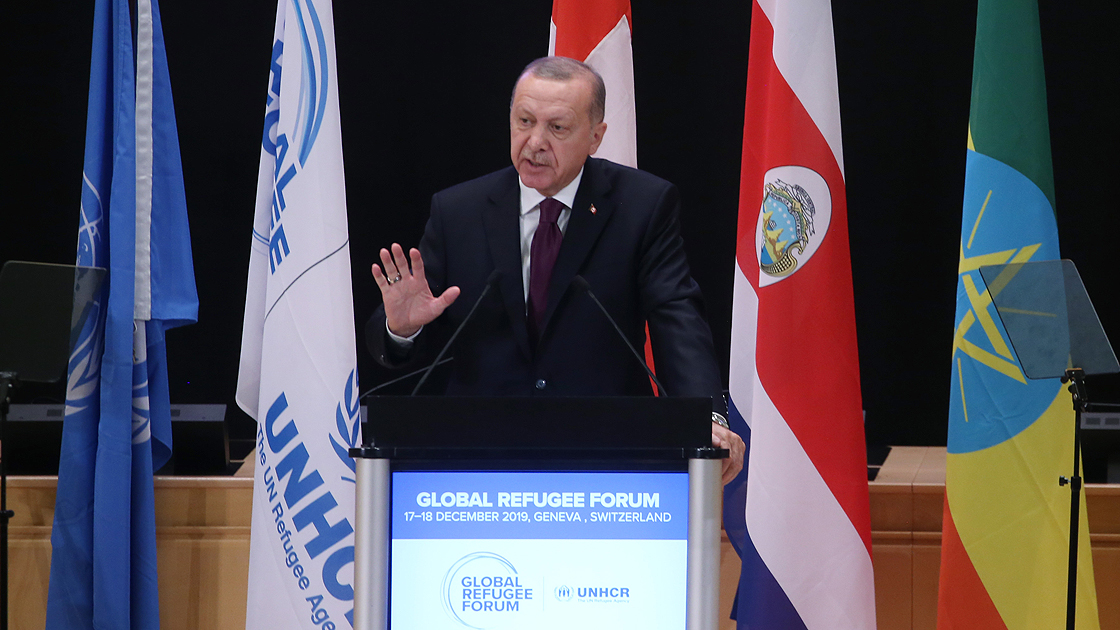Erdogan: «Η ασφαλής επιστροφή των προσφύγων είναι τόσο σημαντική όσο η καταπολέμηση της τρομοκρατίας»