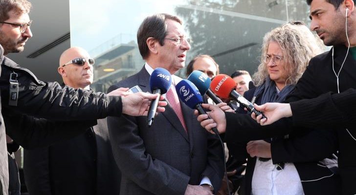 Αναστασιάδης: Καταβάλουμε προσπάθειες επικράτησης του Διεθνούς Δικαίου