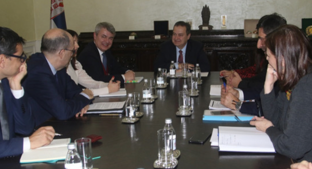Συνάντηση Dacic με τον Ιταλό Πρέσβη για την επερχόμενη επίσκεψη του Ιταλού ΥΠΕΞ