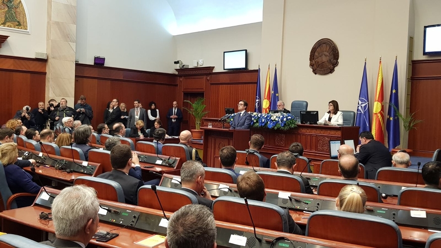 Βόρεια Μακεδονία: Επικυρώθηκε το Πρωτόκολλο ένταξης στο ΝΑΤΟ με 114 ψήφους
