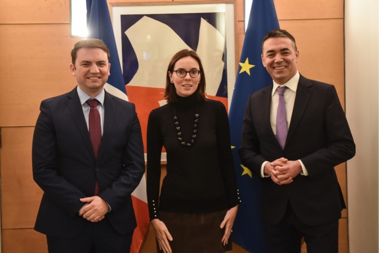 Βόρεια Μακεδονία: Το Παρίσι επισκέφθηκαν Osmani και Dimitrov