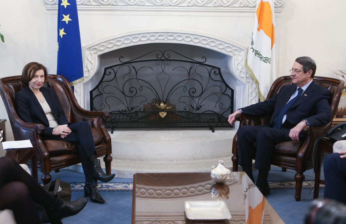 Κύπρος: Την αλληλεγγύη της προς την Κύπρο εξέφρασε η ΥΠ.ΑΜ της Γαλλίας