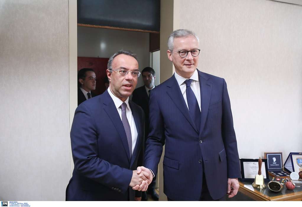 Συνάντηση Σταϊκούρα-Le Maire: Ανησυχία για τις οικονομικές επιπτώσεις του κορωναϊού