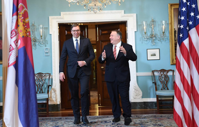 Vucic: Η Σερβία χρειάζεται τις ΗΠΑ ως φίλο