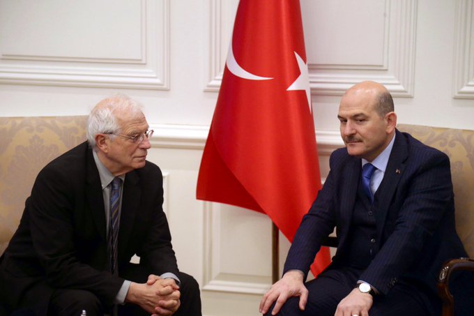 Borrell: Τουρκία και ΕΕ πρέπει να εργαστούν χέρι-χέρι