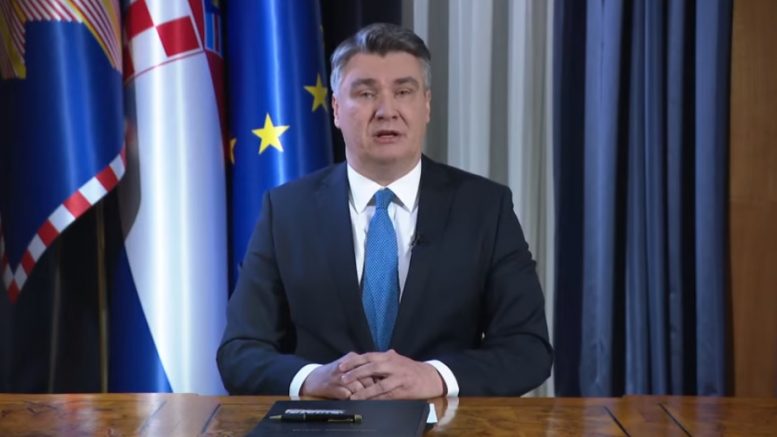 Milanović: “Βρισκόμαστε εν μέσω μιας κρίσης που θα περάσει, τολμώ να πω, σε λίγους μήνες”