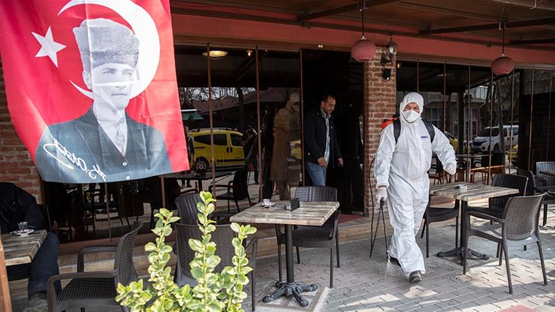 Τουρκία: Τραγικός ο απολογισμός του κορωνοϊού 59 νεκροί, 2433 κρούσματα