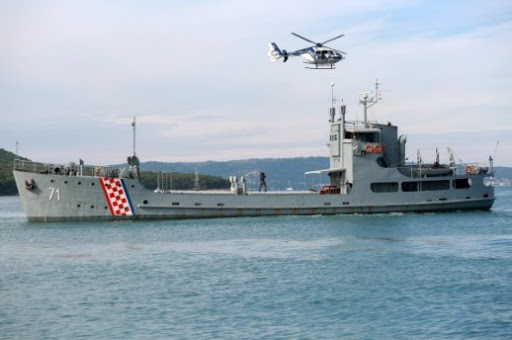 Η κροατική ακτοφυλακή συμμετέχει στις επιχειρήσεις της FRONTEX στην Ελλάδα