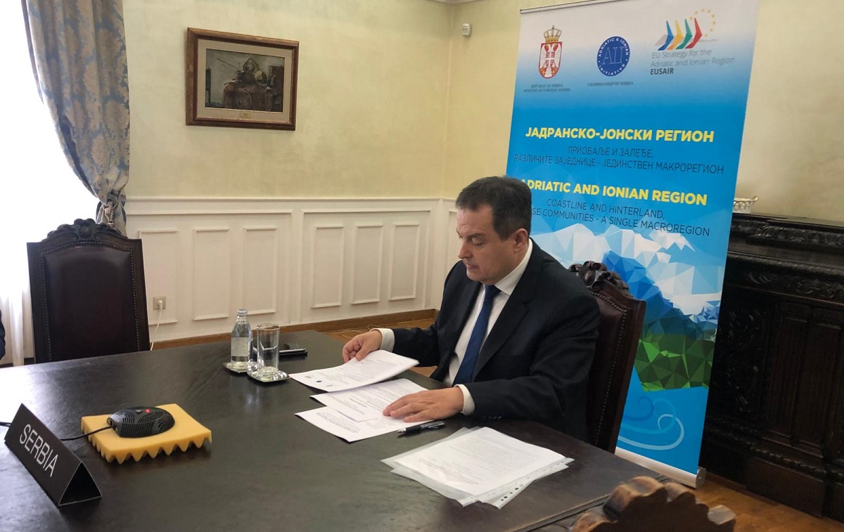 Σερβία: Εμβάθυνση της συνεργασίας των χωρών της Πρωτοβουλίας Αδριατικής-Ιονίου, ζήτησε ο Dacic