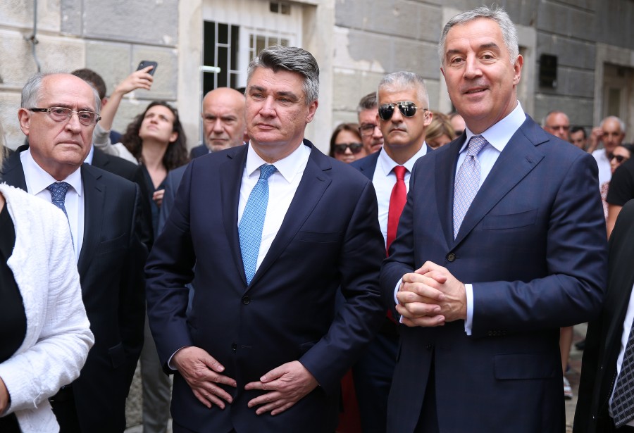 Μαυροβούνιο: Επίσημη επίσκεψη του Προέδρου της Κροατίας Milanović