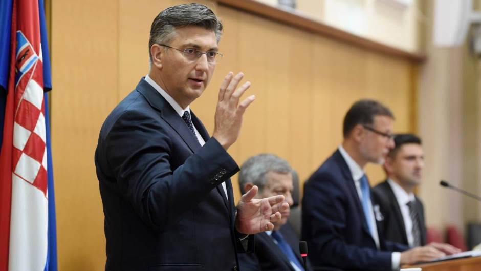 Κροατία: Το SDP υπονομεύει την προσπάθεια απέναντι στον COVID-19, δηλώνει ο Plenkovic