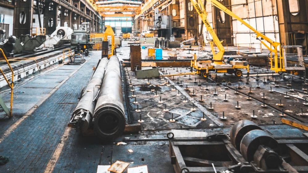 Ελλάδα: Πτώση κατά 7,5% της βιομηχανικής παραγωγής τον Μάιο
