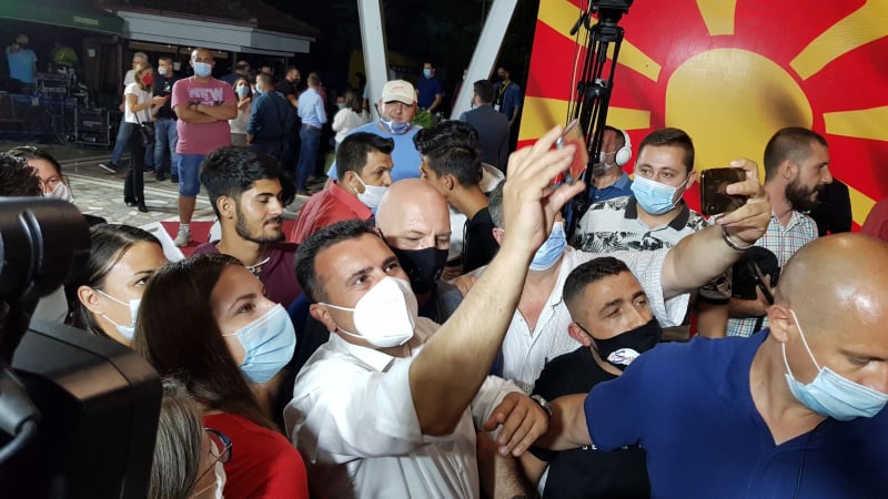 Βόρεια Μακεδονία: Έξι κόμματα μπαίνουν στη Βουλή. SDSM 46, VMRO-DPMNE 44, DUI 15, ΑΑ-Α 12, Αριστερά 2 και DPA 1