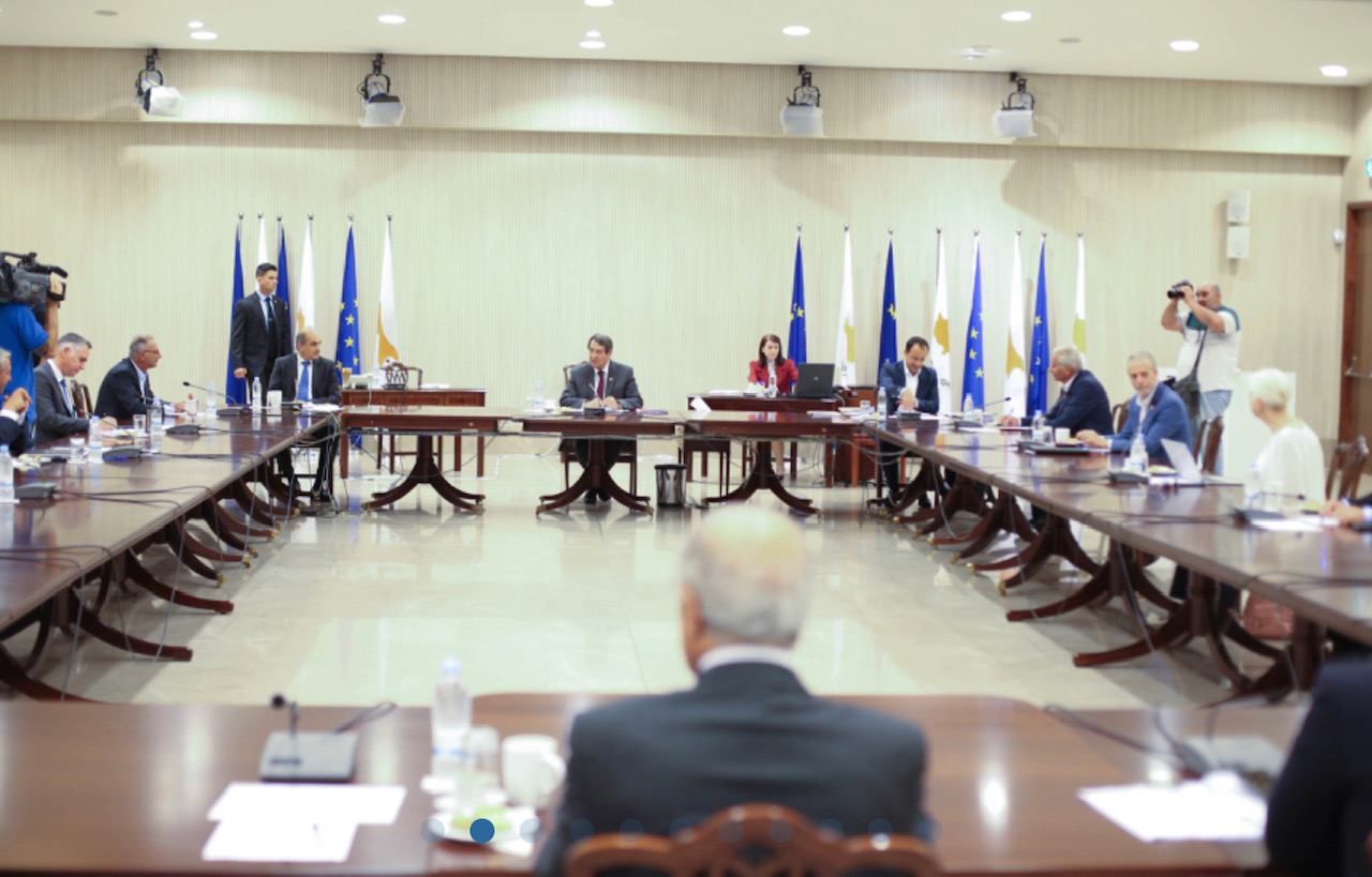 Κύπρος: Ενημέρωσε τους πολιτικούς αρχηγούς ο Αναστασιάδης