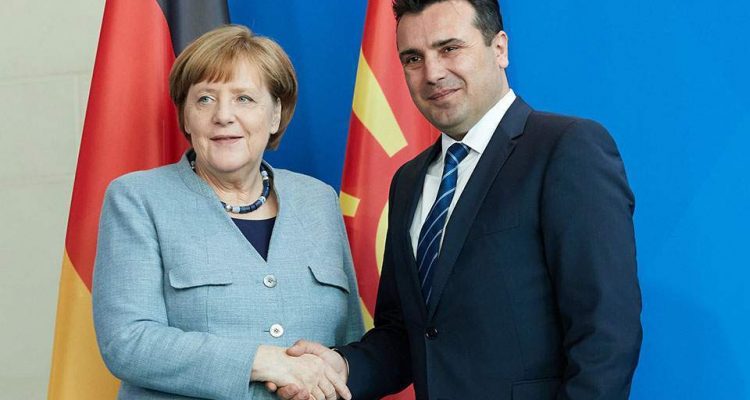 Βόρεια Μακεδονία: Συγχαρητήρια Merkel στον Zaev για την επανεκλογή του