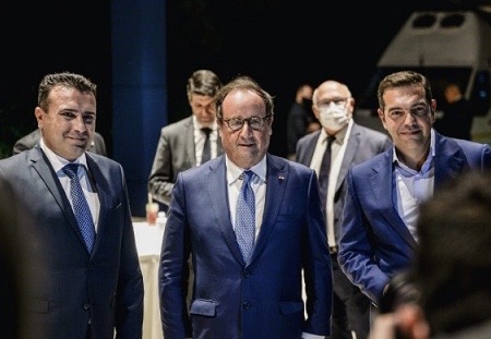 Βόρεια Μακεδονία: Δείπνο Zaev με Τσίπρα και Hollande