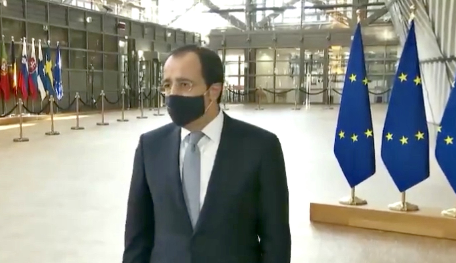 Χριστοδουλίδης: «Είμαι εδώ, έτοιμος, να εφαρμόσω την πολιτική απόφαση του Gymnich»