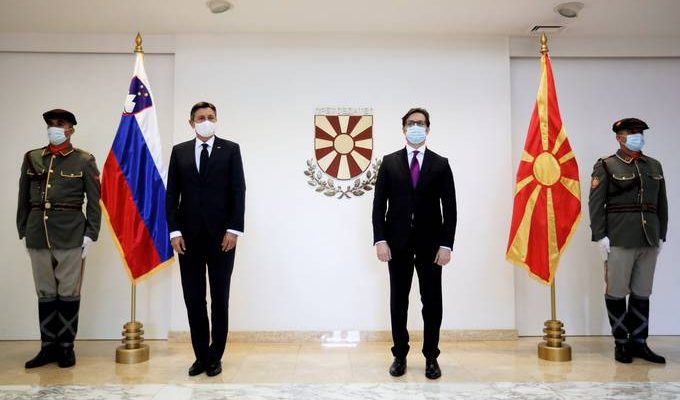 Η Σλοβενία υποστηρίζει τη Βόρεια Μακεδονία στο δρόμο της προς την ΕΕ, λέει ο Pahor