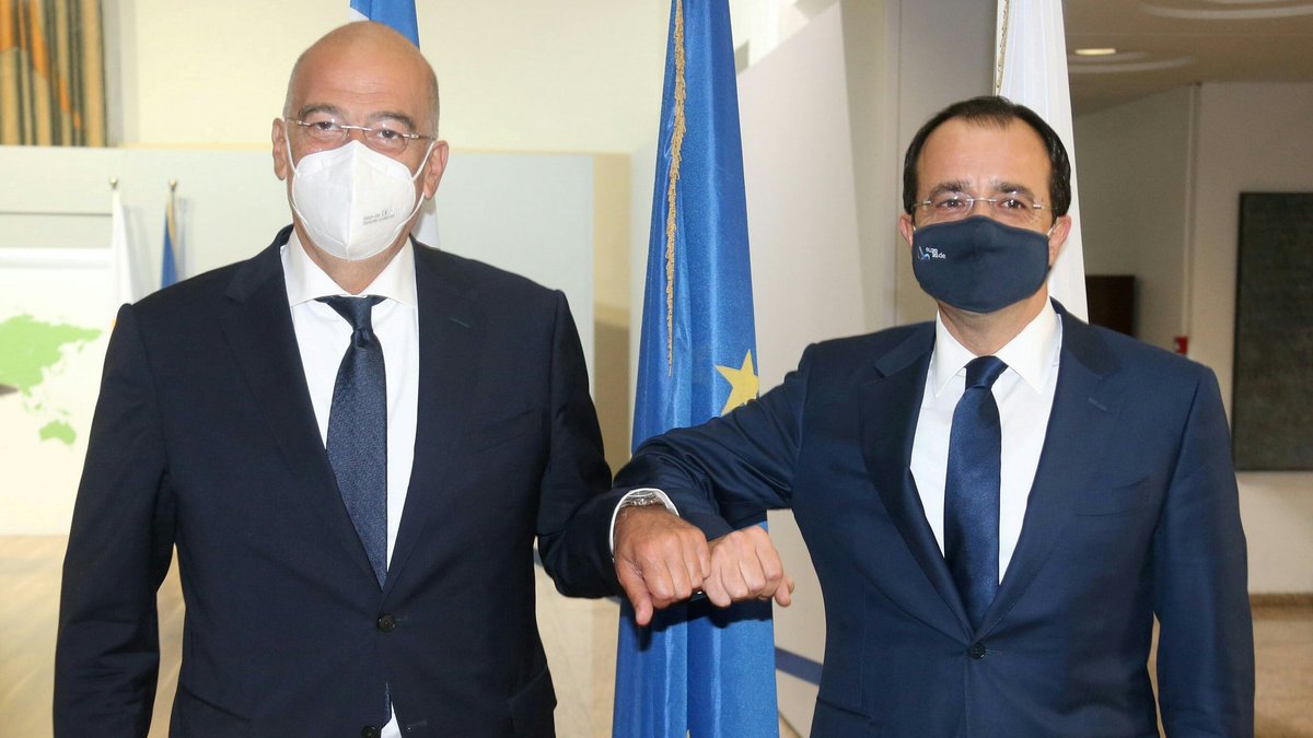 Κύπρος: Τις εξελίξεις στην Ανατολική Μεσόγειο συζήτησαν Χριστοδουλίδης-Δένδιας στη Λευκωσία