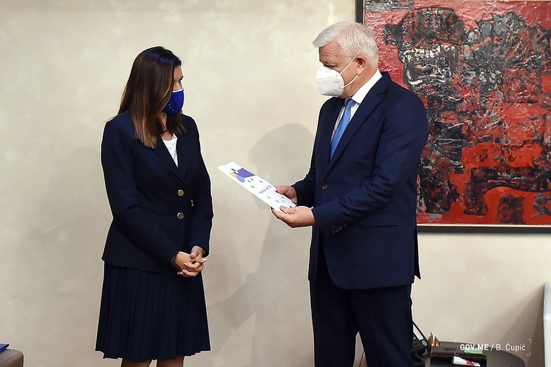 Μαυροβούνιο: Οι Αρχές παρέλαβαν την Έκθεση της ΕΕ από την Πρέσβη Popa