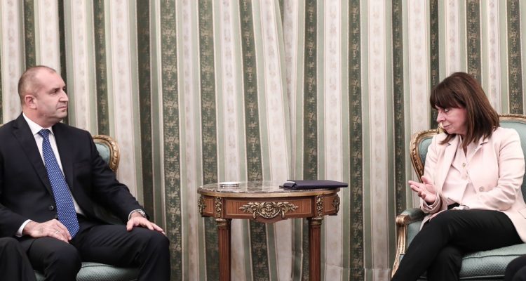 Radev: Βουλγαρία και Ελλάδα παράδειγμα για την ειρήνη, την καλή γειτονία και τη γόνιμη συνεργασία