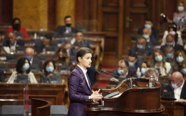 Σερβία: Ορκίστηκε η νέα κυβέρνηση της Brnabić