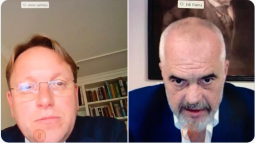 Αλβανία: Την ολοκλήρωση του πλαισίου των συνομιλιών για ένταξη της ΕΕ, συζήτησαν Rama και Varhelyi