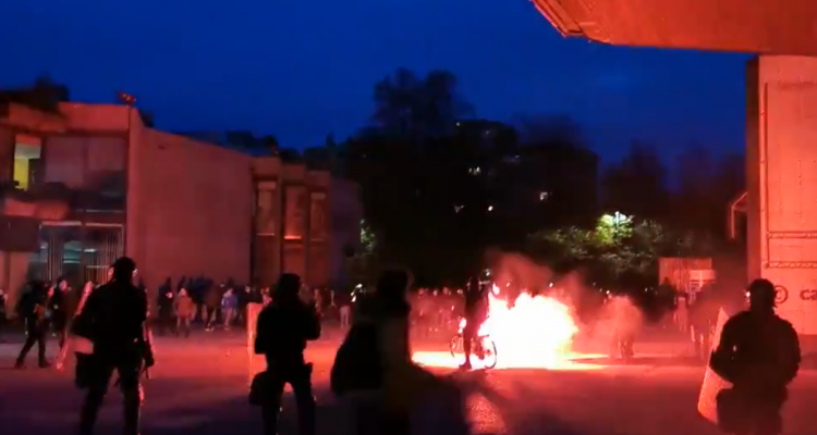 Σλοβενία: Χρήση αύρας από την αστυνομία σε διαδήλωση ενάντια στα νέα μέτρα κατά του κορωνοϊού