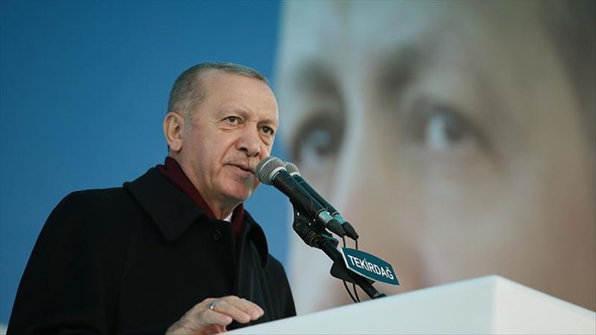 Erdogan: Η επίτευξη των στόχων του 2023 έχει καταστεί αναγκαία όσο ποτέ άλλοτε