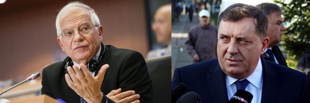 Β-Ε: Ο Borrell δεν φαίνεται να γνωρίζει την Ειρηνευτική Συμφωνία του Dayton, ισχυρίζεται ο Dodik