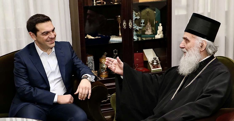 Ελλάδα: Συλλυπητήριες επιστολές Τσίπρα σε Vucic και Σερβικό Πατριαρχείο για την εκδημία του Πατριάρχη Irinej