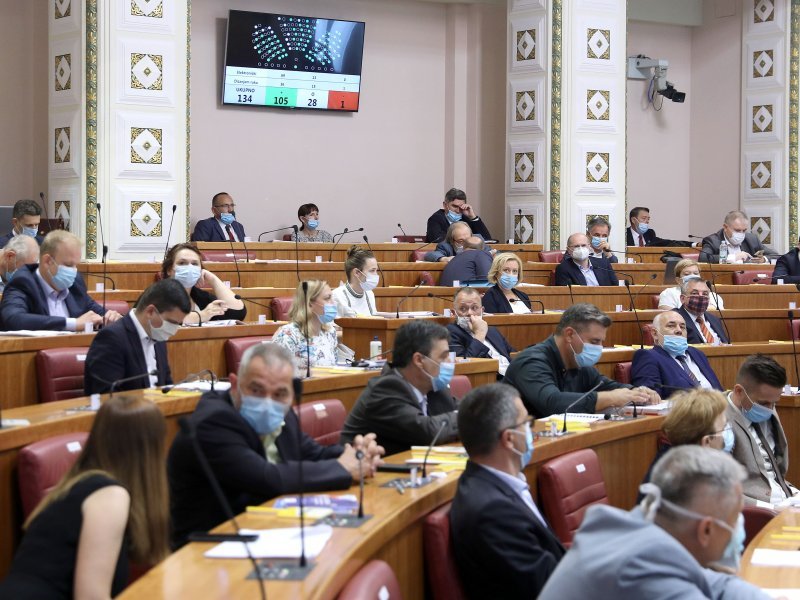 Το κροατικό κοινοβούλιο ψήφισε τον προϋπολογισμό του 2021