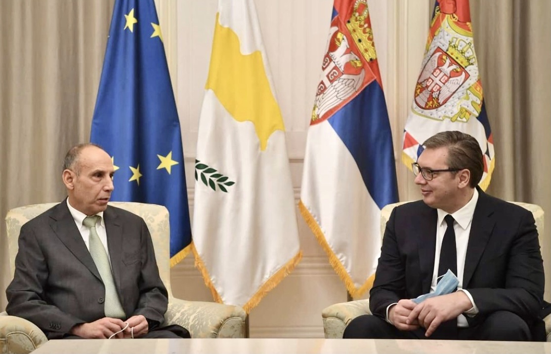Σερβία: Τον Πρέσβη της Κύπρου δέχτηκε ο Vučić, σε αποχαιρετιστήρια επίσκεψη