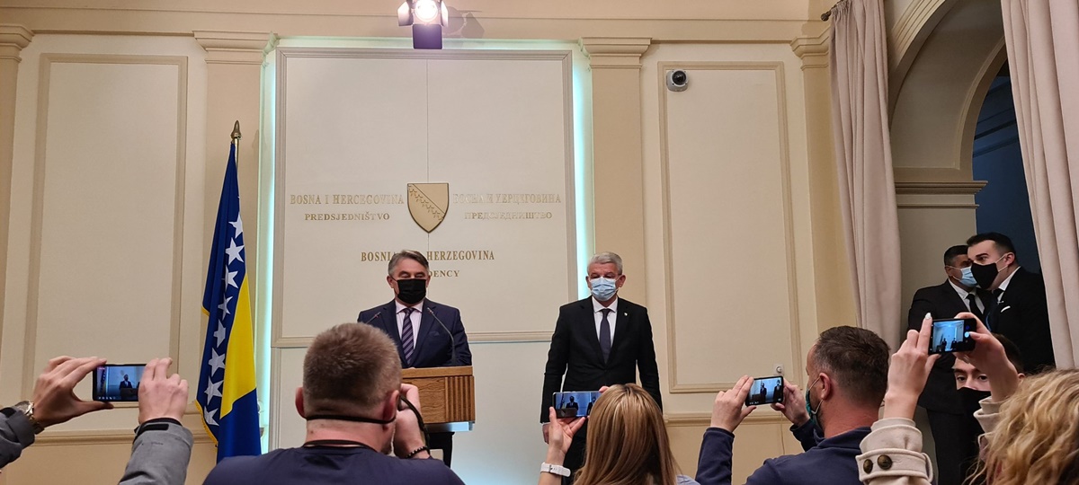 Β-Ε: Džaferović και Komšić αρνήθηκαν να συναντηθούν με τον Lavrov