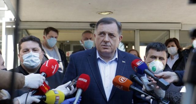 Β-Ε: Θετικός στον κορωνοϊό ο Πρόεδρος της Προεδρίας Milorad Dodik