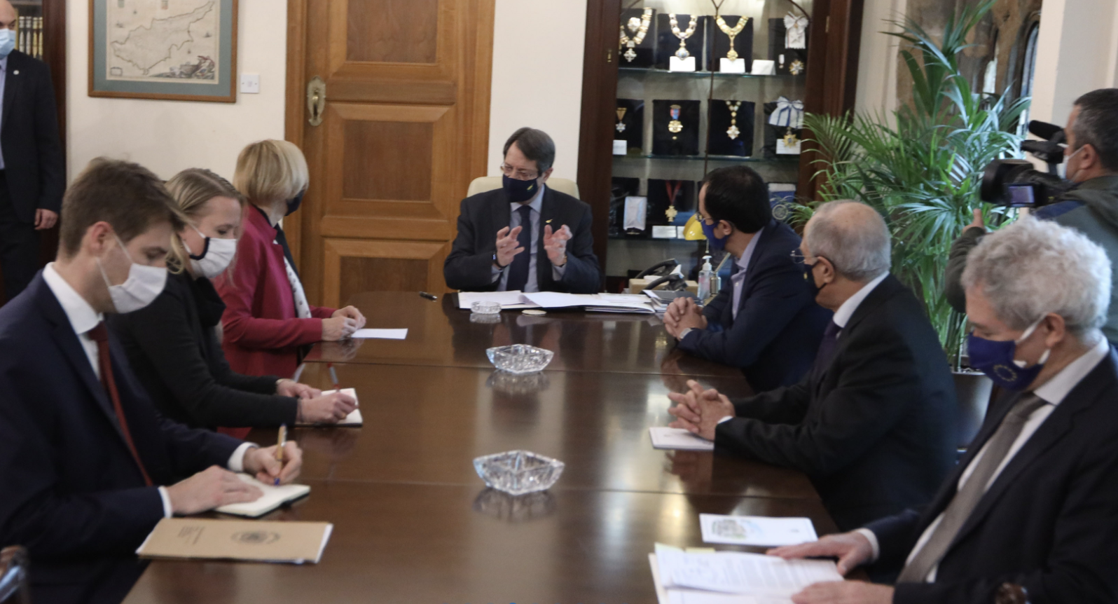 Κύπρος: Συναντήθηκε ο Αναστασιάδης με την Spehar για την ΟΥΝΦΙΚΥΠ