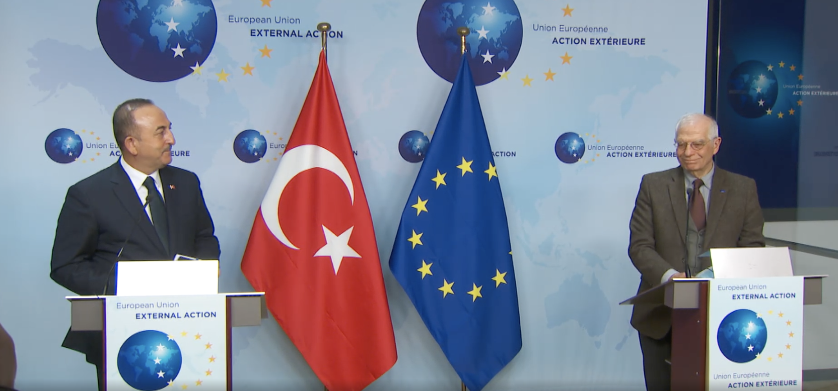 Çavuşoĝlu: Οι σχέσεις Τουρκίας ΕΕ είναι σημαντικές για την ευημερία στην περιοχή μας