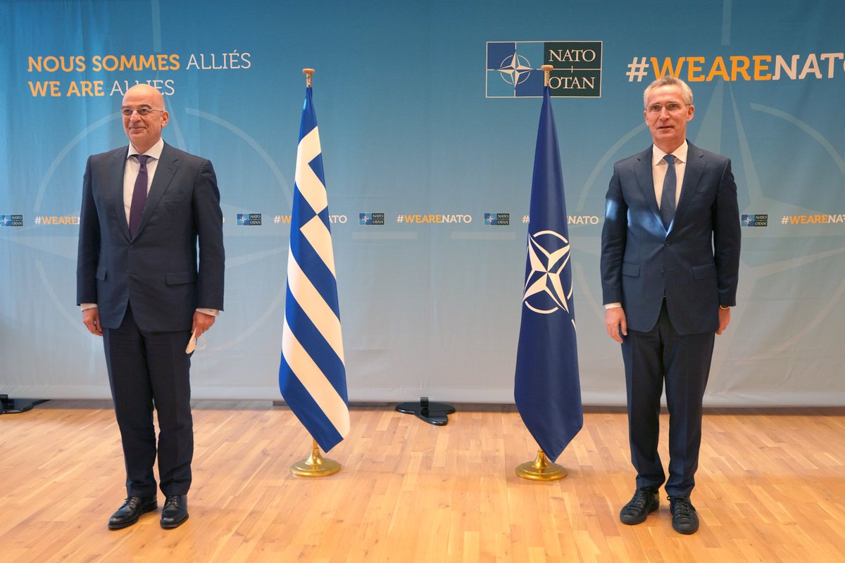 Ελλάδα: Με Wilmes και Stoltenberg συναντήθηκε ο Δένδιας στις Βρυξέλλες