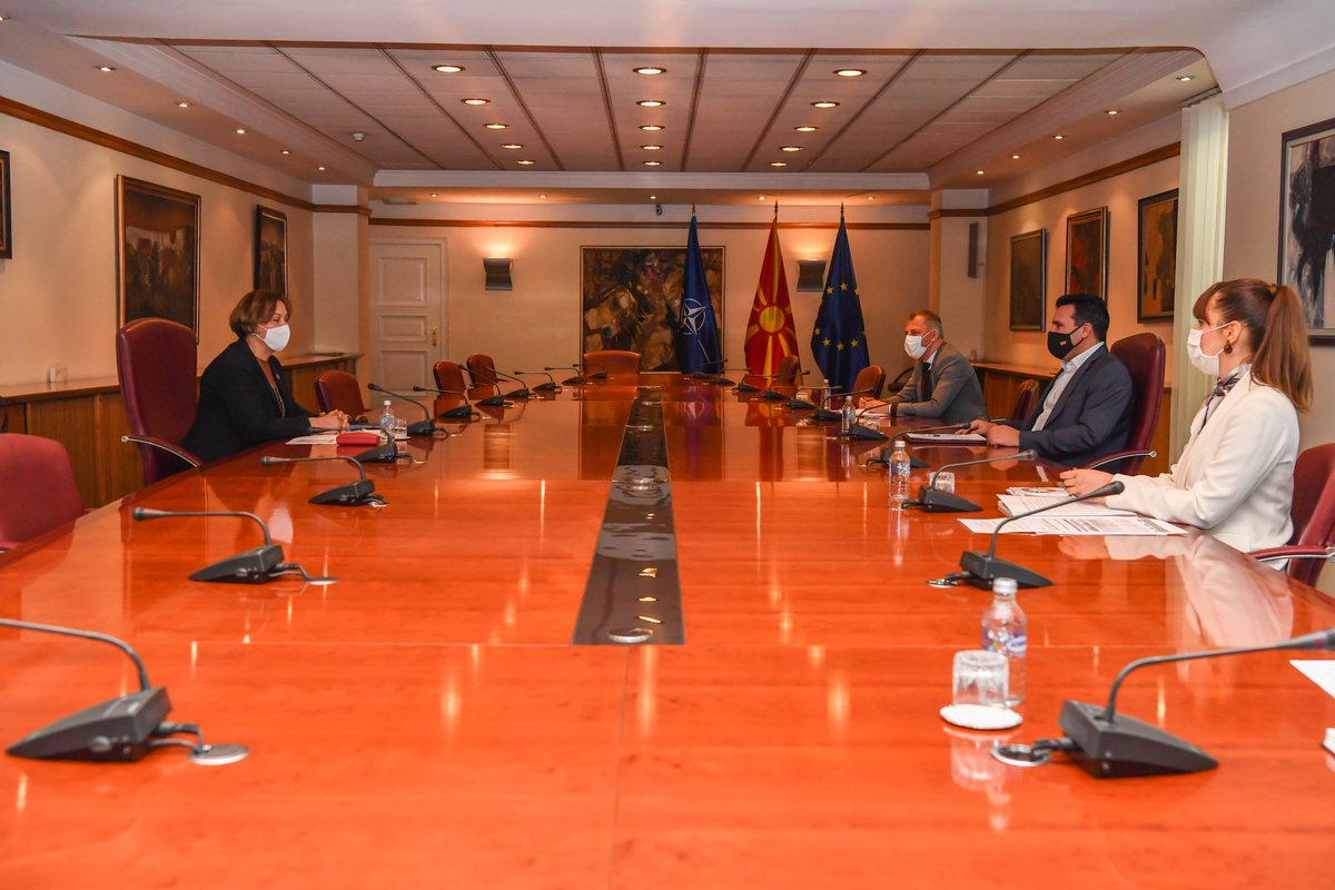 Βόρεια Μακεδονία: Συνάντηση Zaev με την επικεφαλής του UNDP