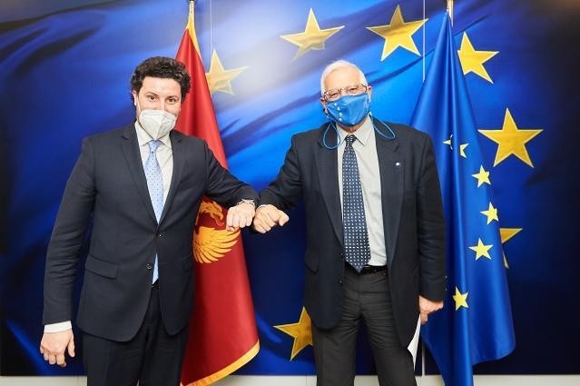Μαυροβούνιο: Συνάντηση Abazović-Borrell στις Βρυξέλλες